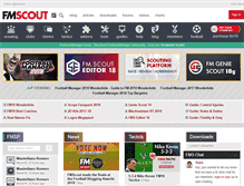 Tablet Screenshot of fmscout.com